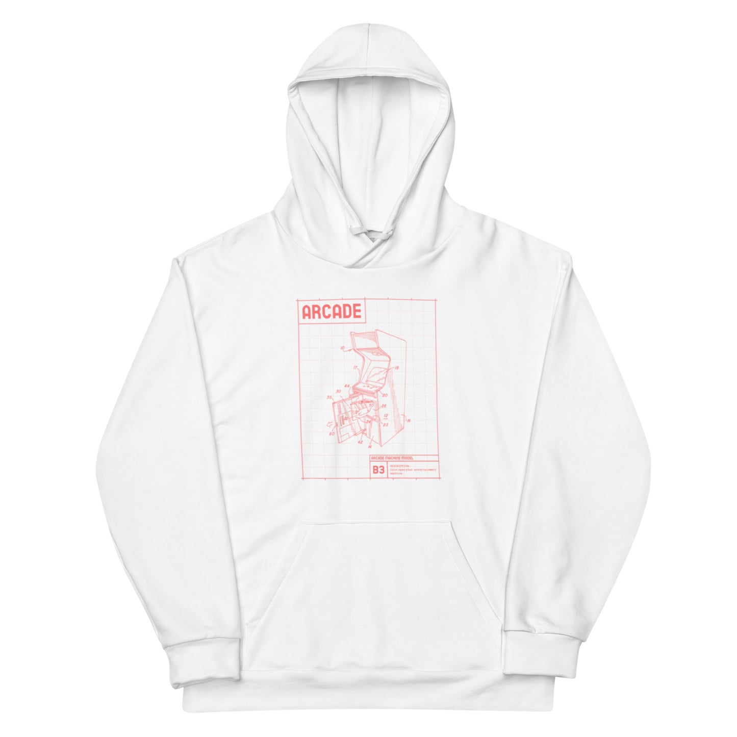 Unisex-Kapuzenpullover ARCADE