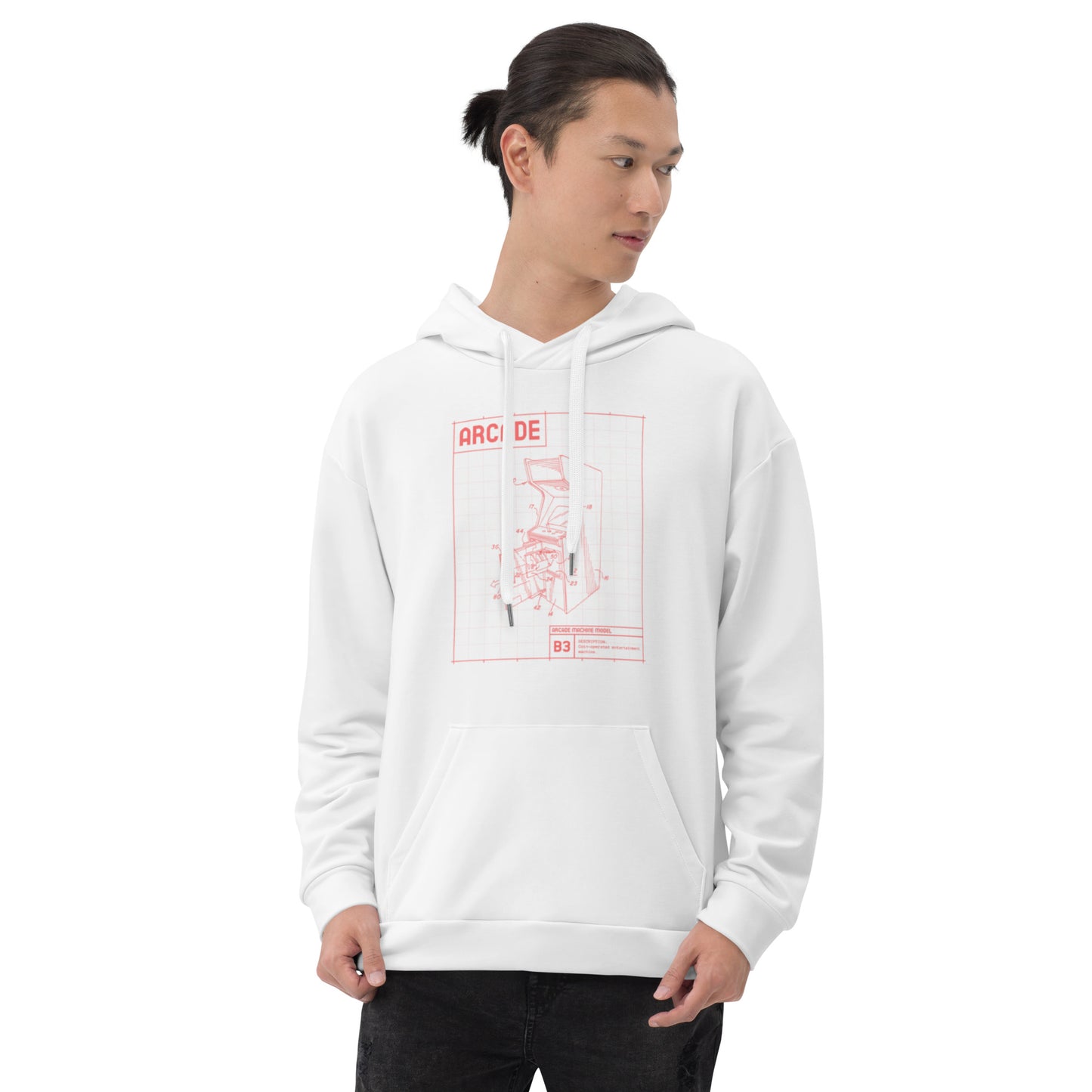 Unisex-Kapuzenpullover ARCADE