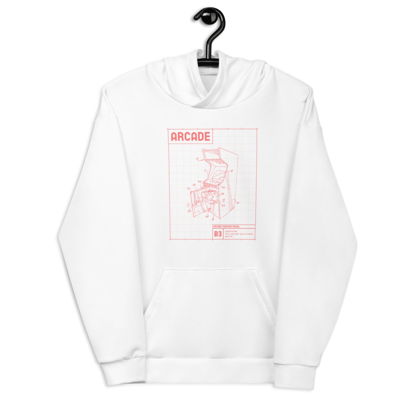 Unisex-Kapuzenpullover ARCADE