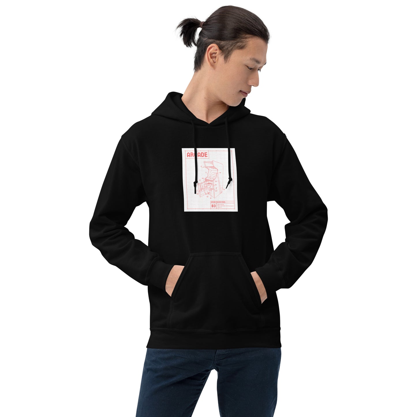 Unisex-Kapuzenpullover ARCADE colour