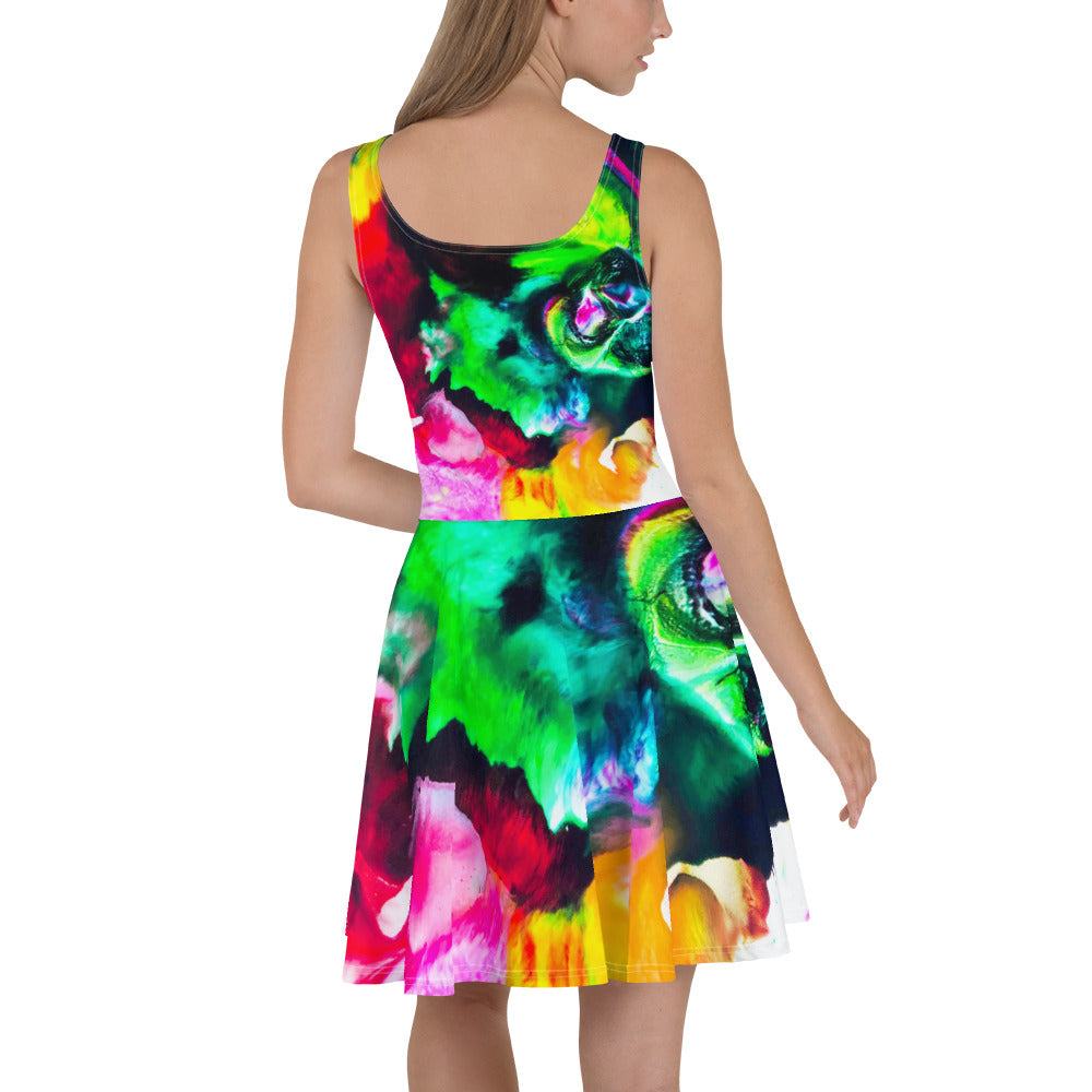 Skater-Kleid GLOWING