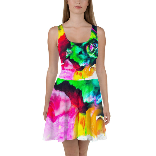 Skater-Kleid GLOWING