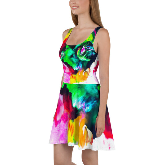 Skater-Kleid GLOWING