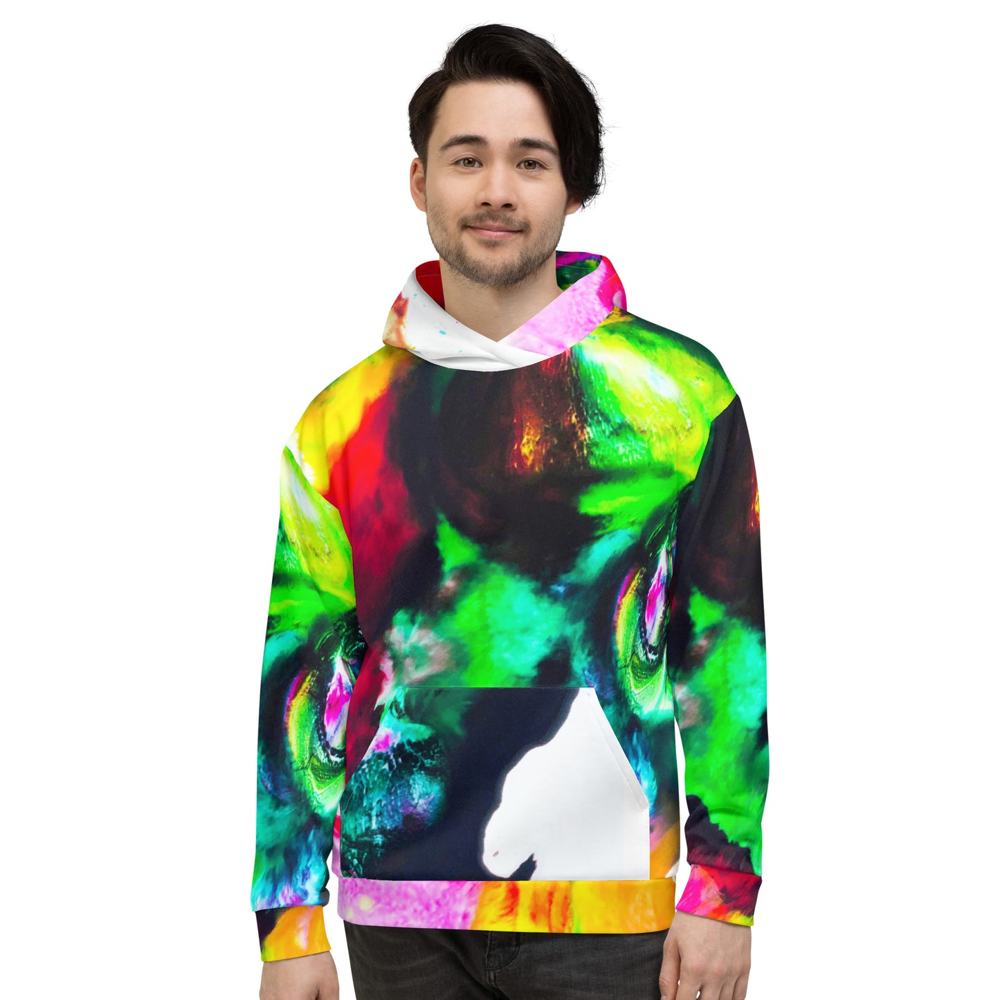 Unisex-Kapuzenpullover GLOWING