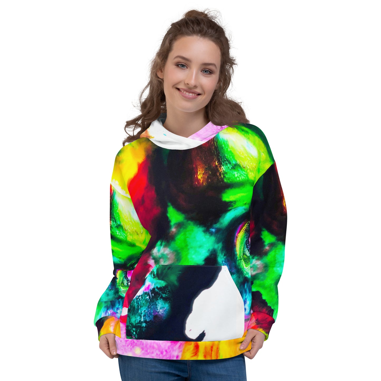 Unisex-Kapuzenpullover GLOWING