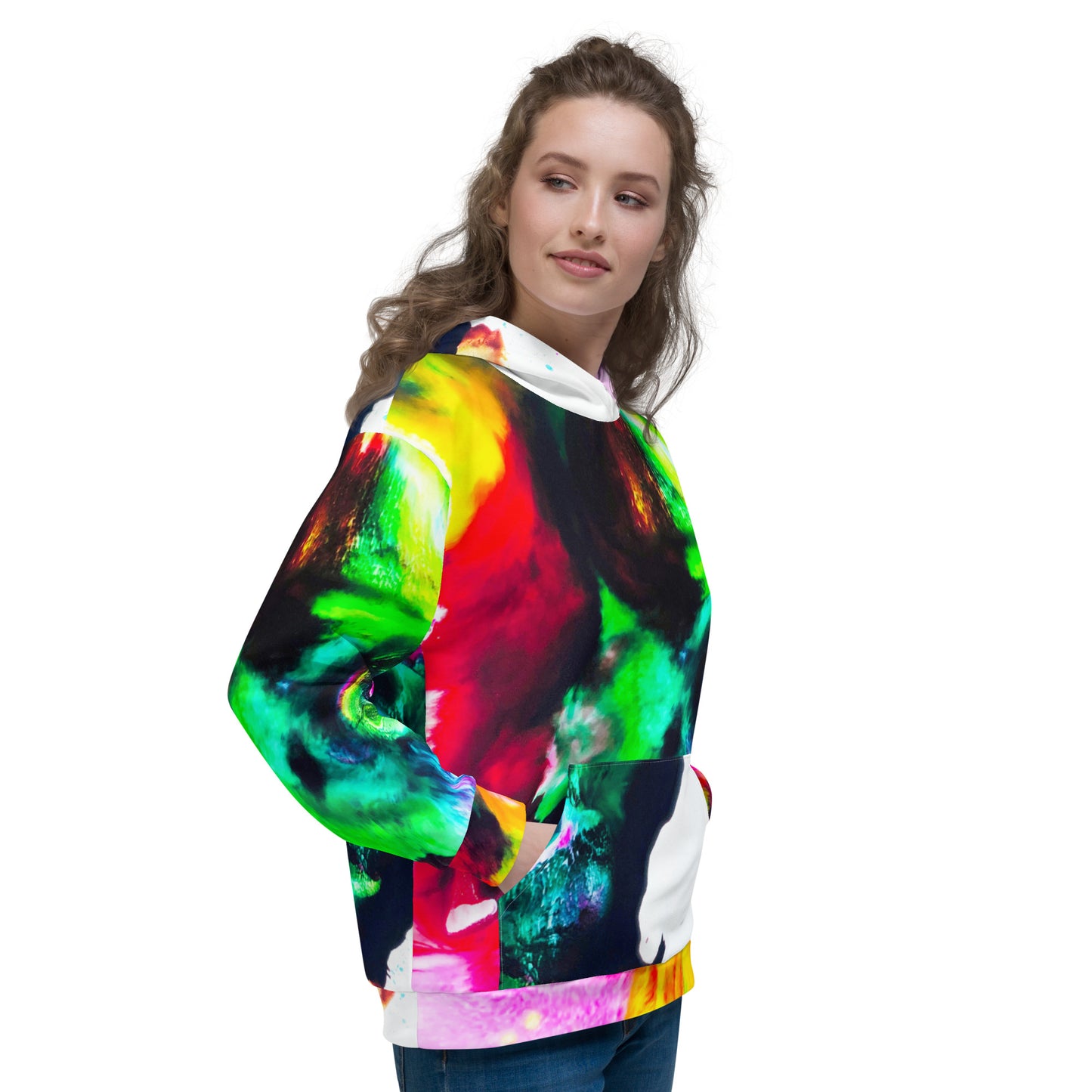 Unisex-Kapuzenpullover GLOWING