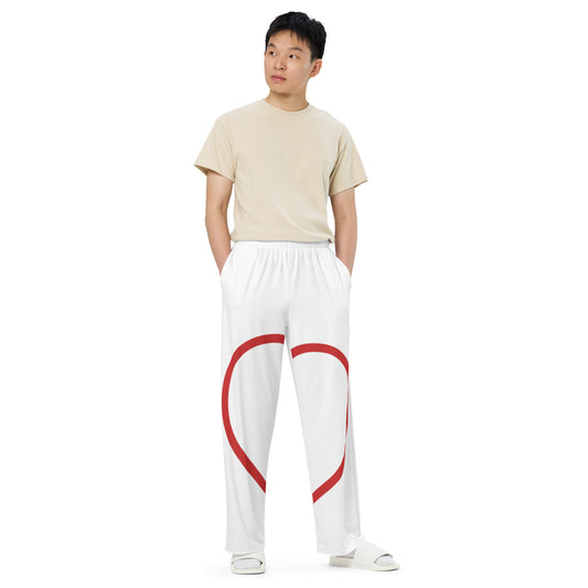 Sport-Unisex-Hose mit weiten Beinen HEART