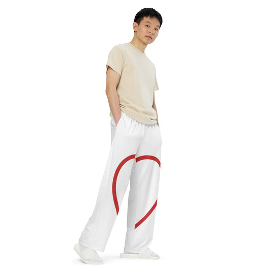 Sport-Unisex-Hose mit weiten Beinen HEART