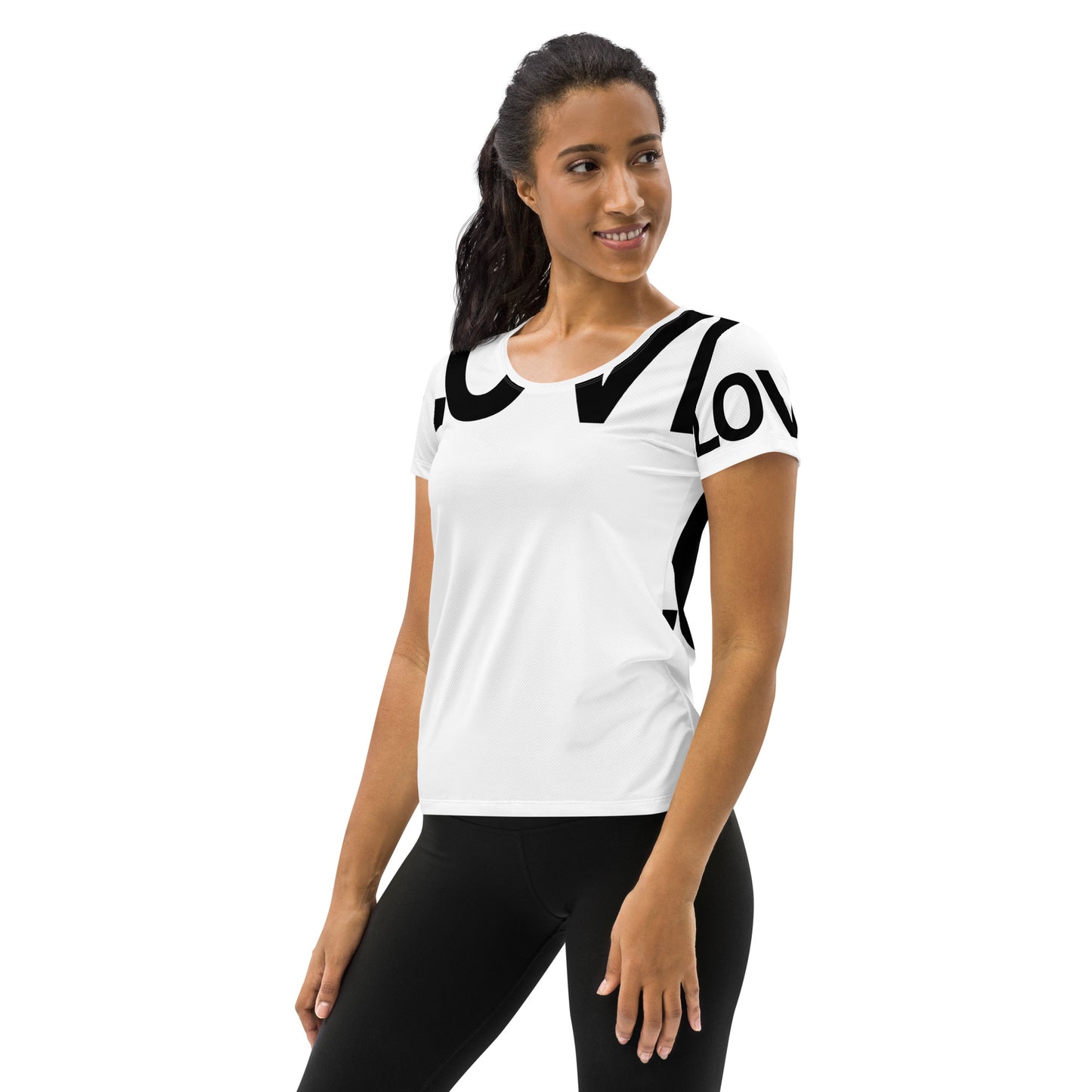 Sport-T-Shirt für Damen LOVE