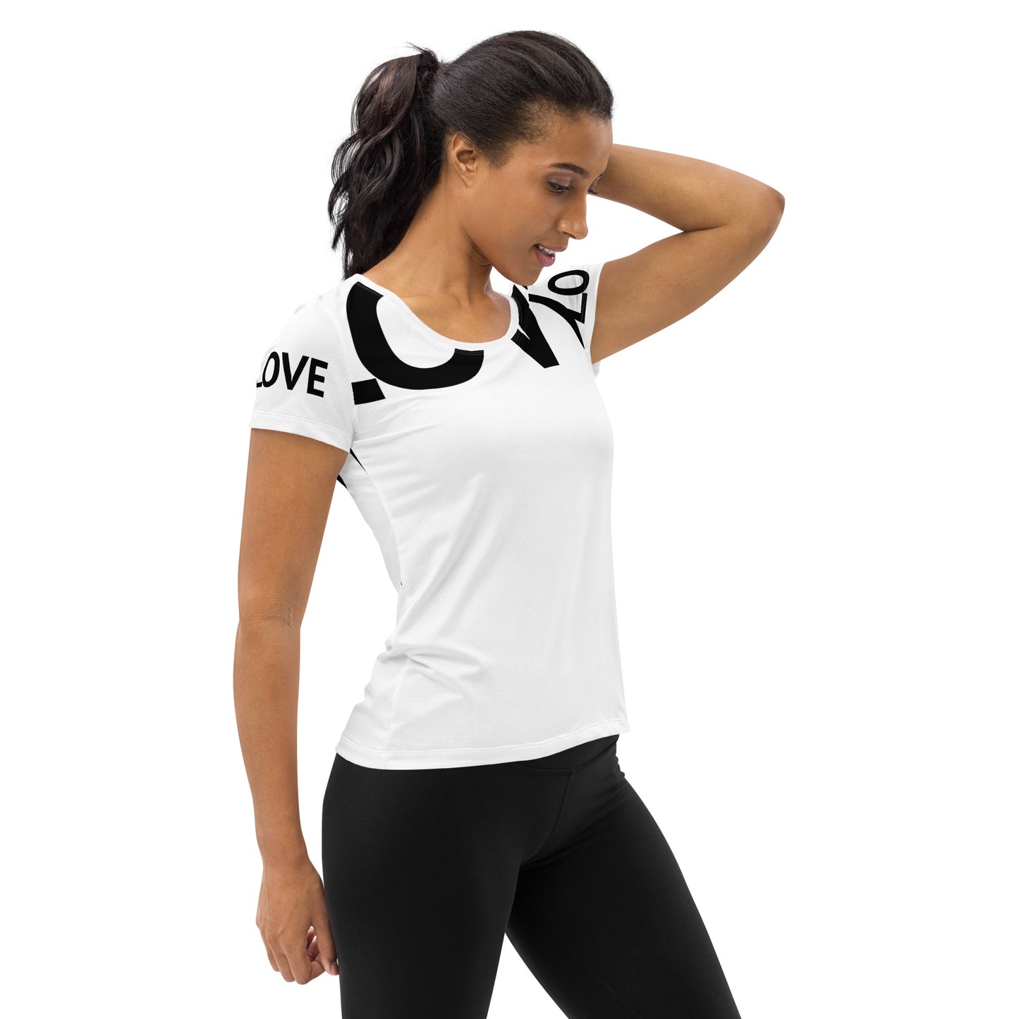 Sport-T-Shirt für Damen LOVE