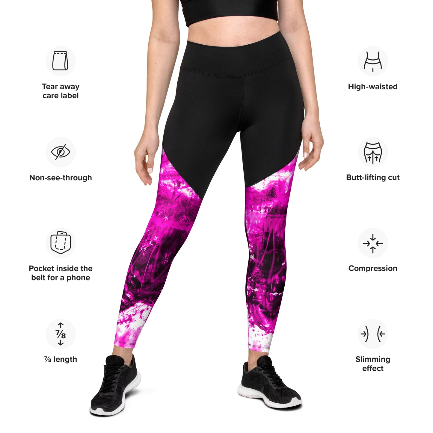 Sport-Leggings BLURRED